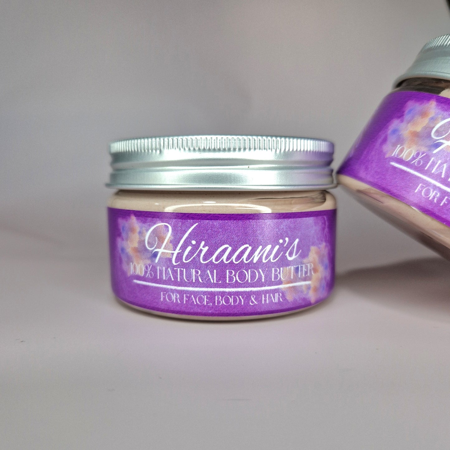 100% Natural Handmade Body Butter | Cocoa & Vanilla