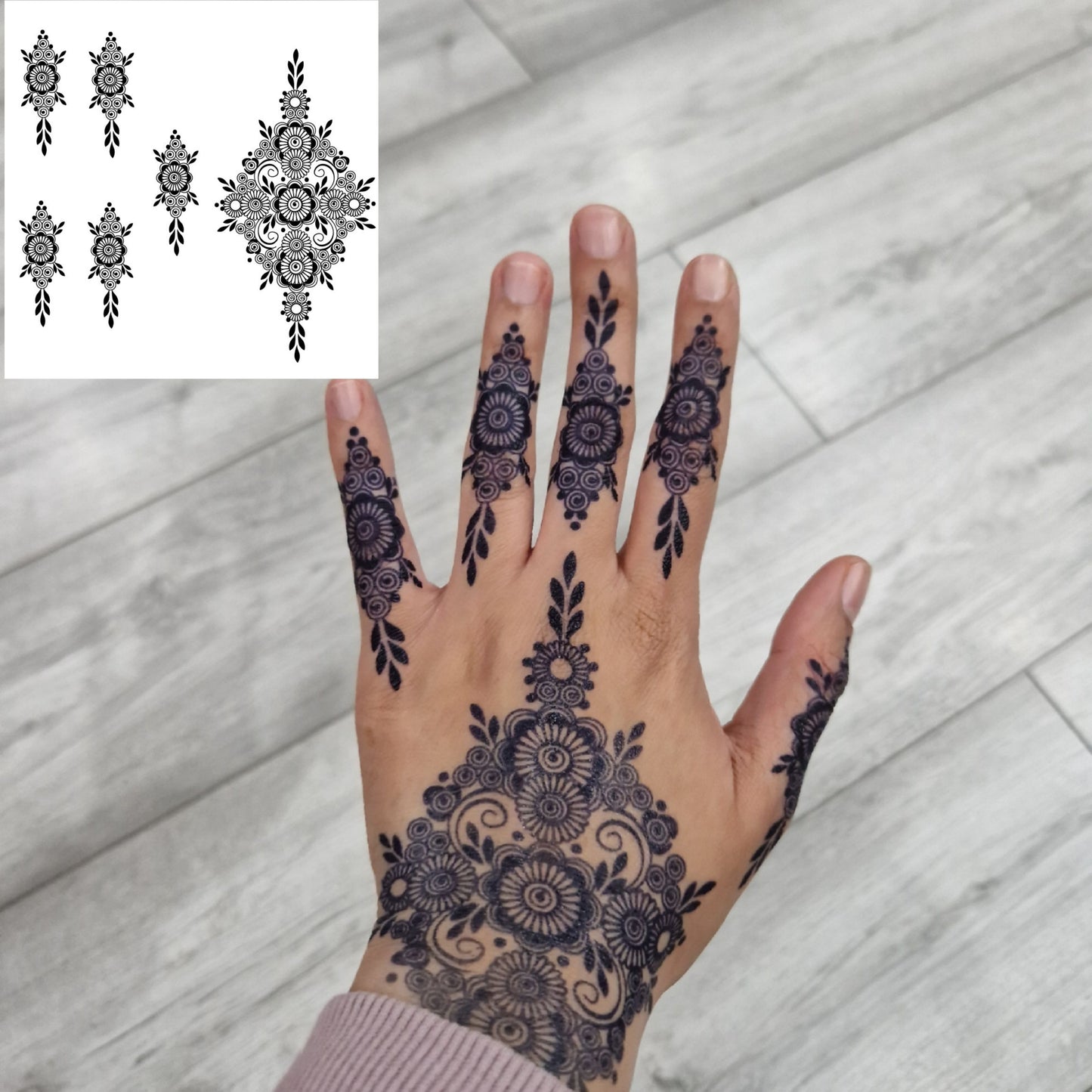 Jagua gel henna tattoo semi Permanent tattoo stain