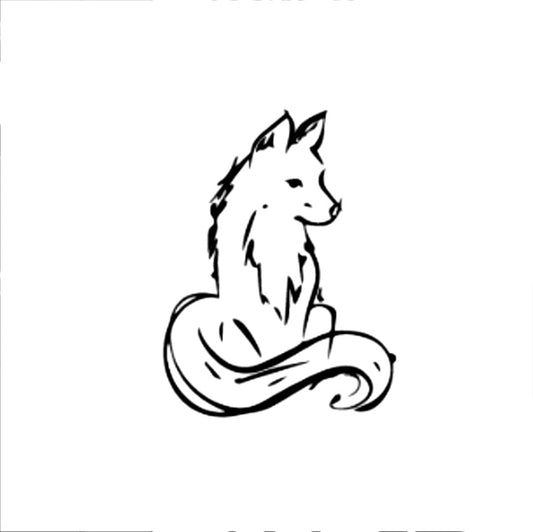 Fox | 100% Natural Semi-Permanent Jagua Gel Tattoo