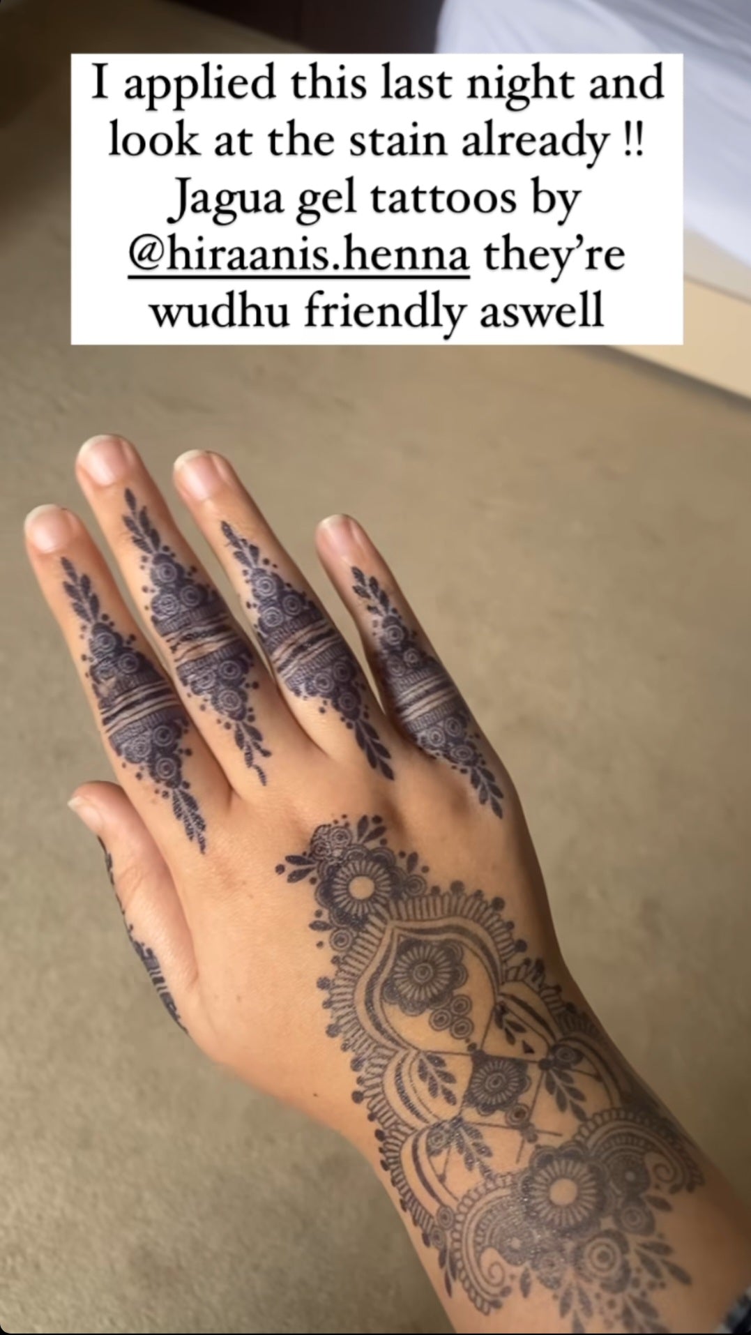 Bridal Dome | 100% Natural Semi-Permanent Tattoo Stain | Jagua Gel