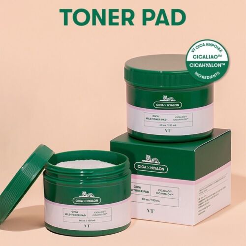 VT Hyaluron Toner Pads Exfoliating pads
