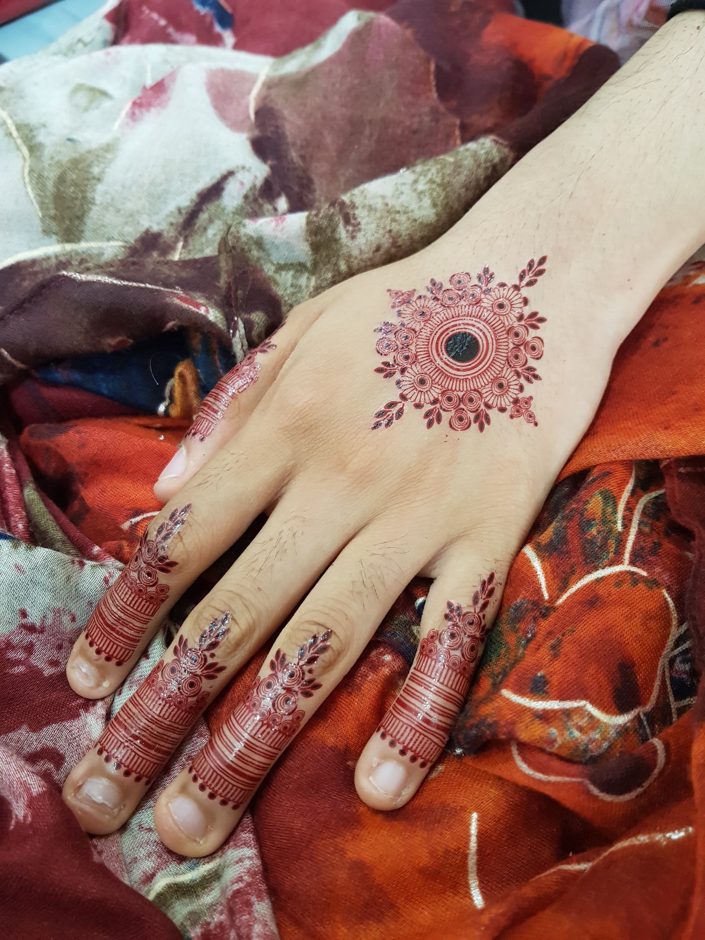 Temporary Henna Tattoo | Stick on Tattoo | Traditional Mandala