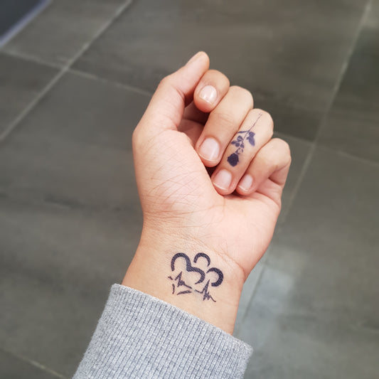 100% Natural Semi-Permanent Jagua Gel Tattoo | 13x Designs