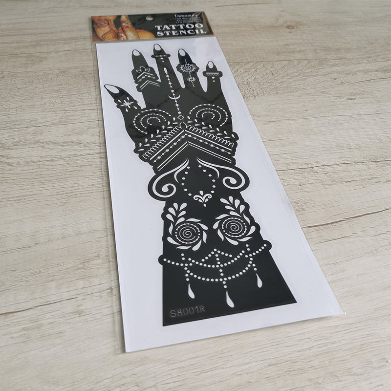 Henna Stencil Modern Design