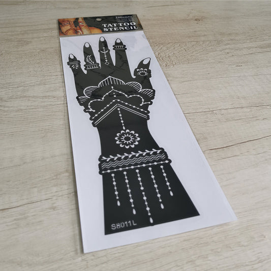 Henna Stencil Modern Design II