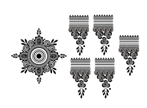 Traditional Mandala | 100% Natural Semi-Permanent Tattoo Stain | Jagua Gel