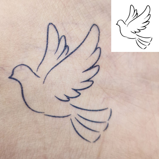 Dove | 100% Natural Semi-Permanent Tattoo Stain | Jagua Gel
