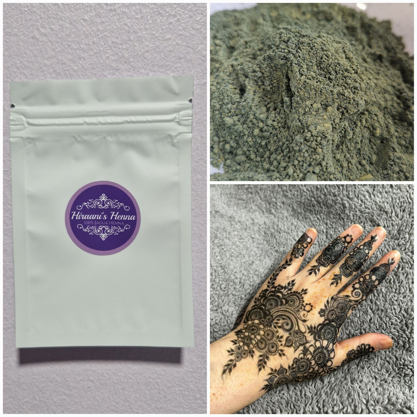 Jagua Henna Powder Mix | Hengua powder | Hennagua powder |  Black Stain