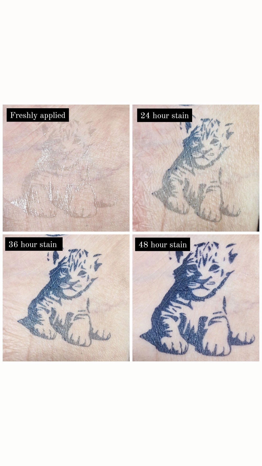 Lion Cub | 100% Natural Semi-Permanent Jagua Gel Tattoo