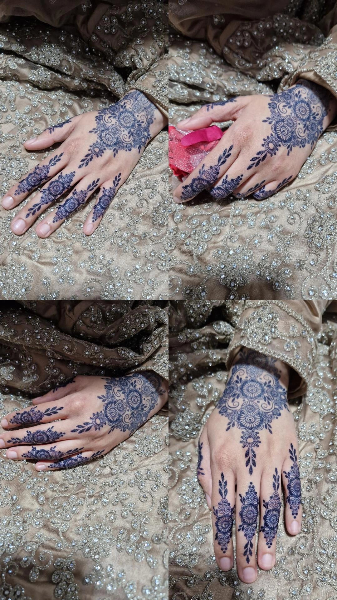 Bridal jagua henna design stain jagua stain jagua gel semi Permanent tattoo 