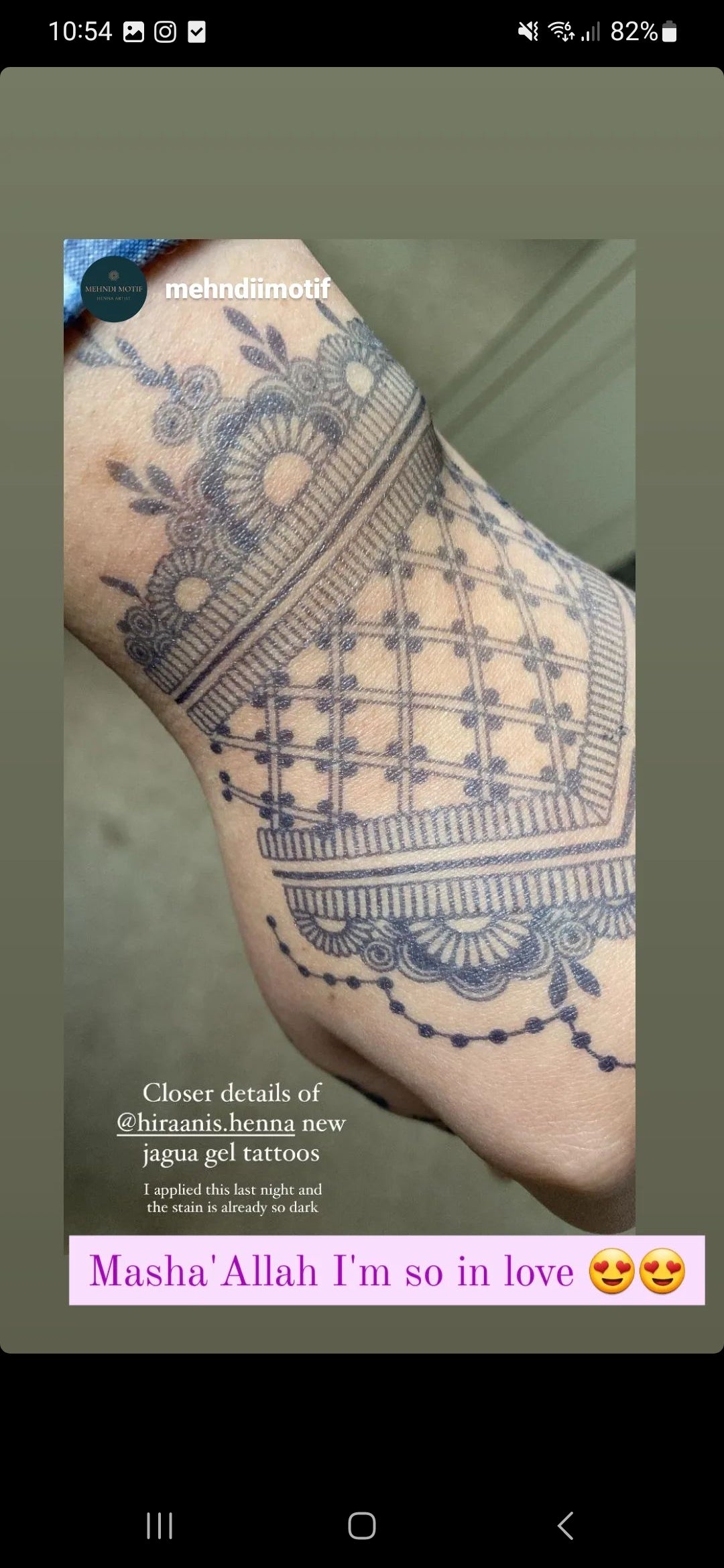 Bridal Net Dome | 100% Natural Semi-Permanent Tattoo Stain | Jagua Gel