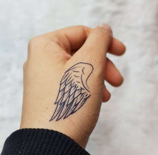 Wing | 100% Natural Semi-Permanent Tattoo Stain | Jagua Gel