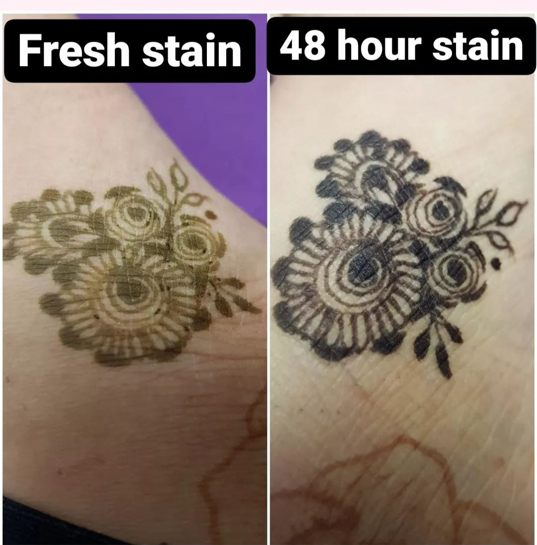 100% Jagua henna stain Hengua Stain