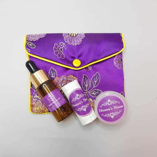 Henna Aftercare Trio Gift pouch