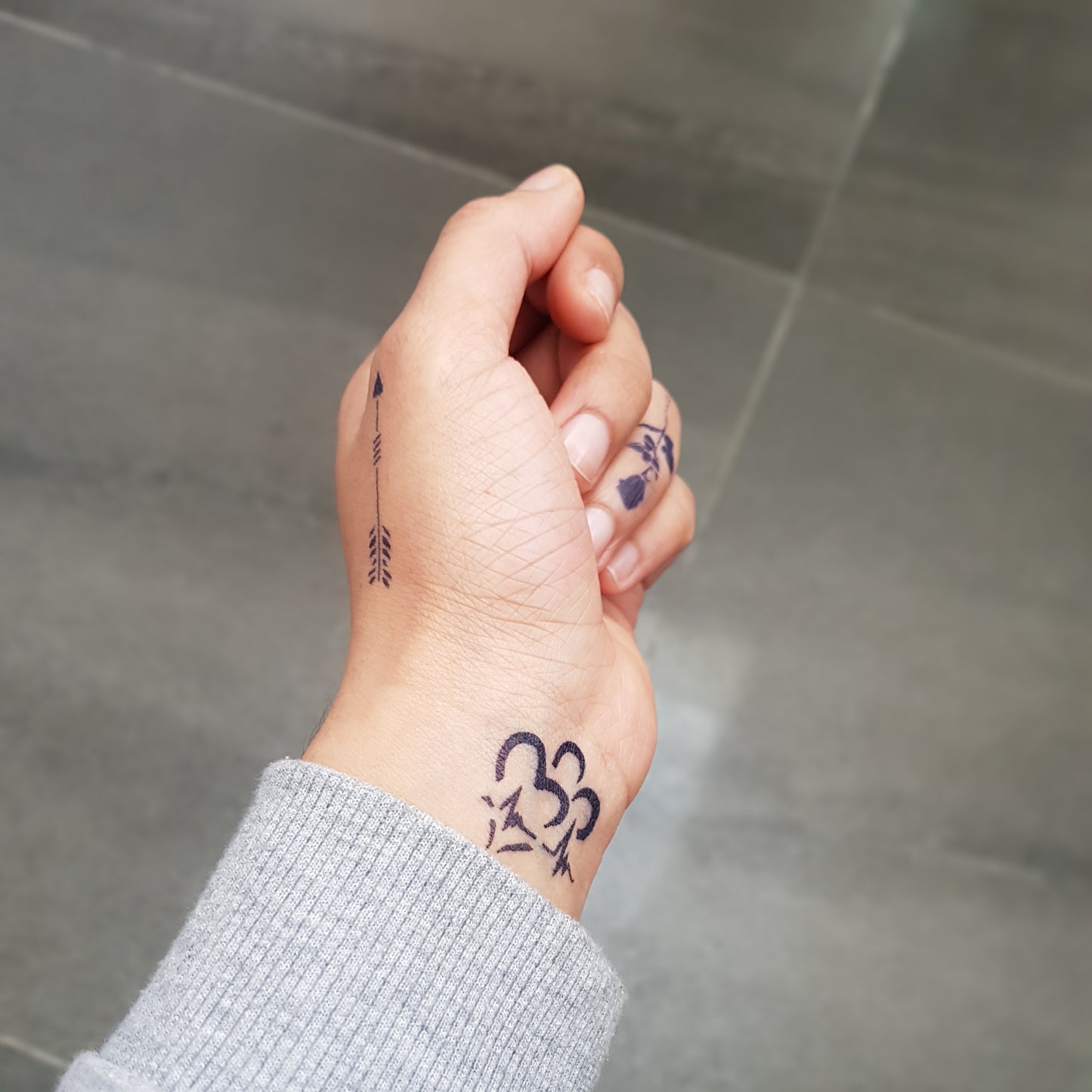 100% Natural Semi-Permanent Jagua Gel Tattoo | 13x Designs