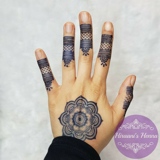 Mandala | 100% Natural Semi-Permanent Tattoo Stain | Jagua Gel